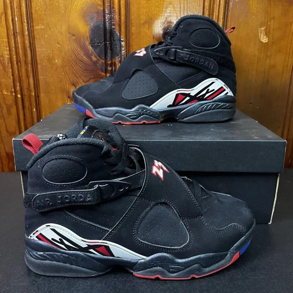 Jordan 8 Retro Playoff 2023 (305368-062) Size 7y Gradeschool OG Box Used Lightly